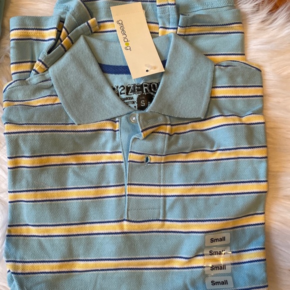 green dog Other - NWT green dog boys polo shirt size small